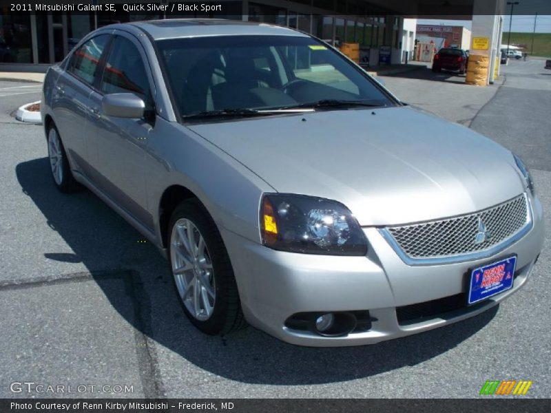 Quick Silver / Black Sport 2011 Mitsubishi Galant SE