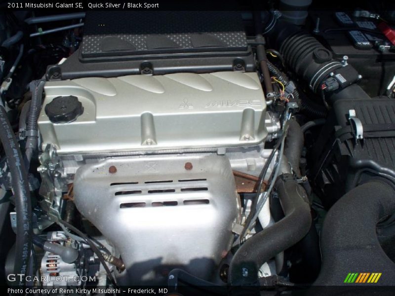 Quick Silver / Black Sport 2011 Mitsubishi Galant SE