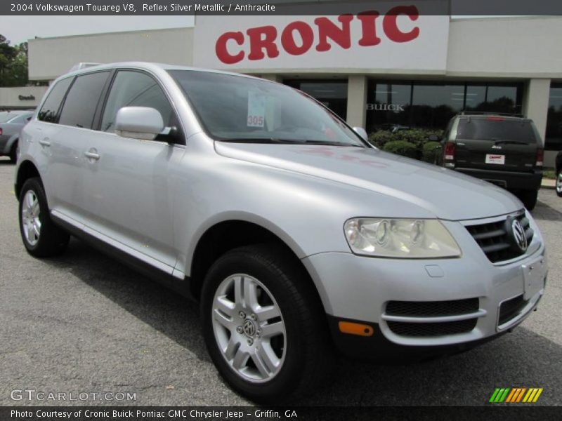 Reflex Silver Metallic / Anthracite 2004 Volkswagen Touareg V8