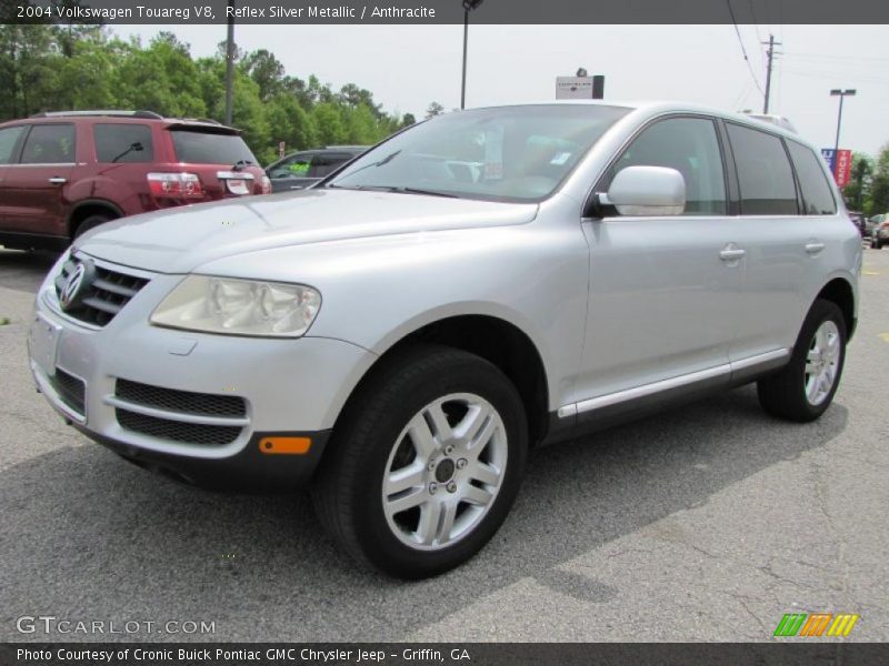 Reflex Silver Metallic / Anthracite 2004 Volkswagen Touareg V8