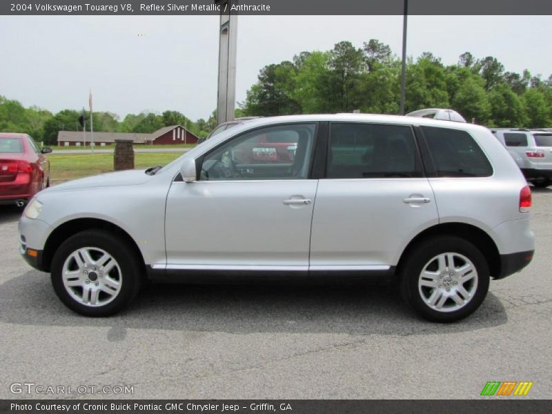 Reflex Silver Metallic / Anthracite 2004 Volkswagen Touareg V8