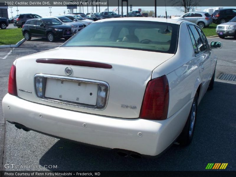 White Diamond Pearl / Oatmeal 2002 Cadillac DeVille DHS