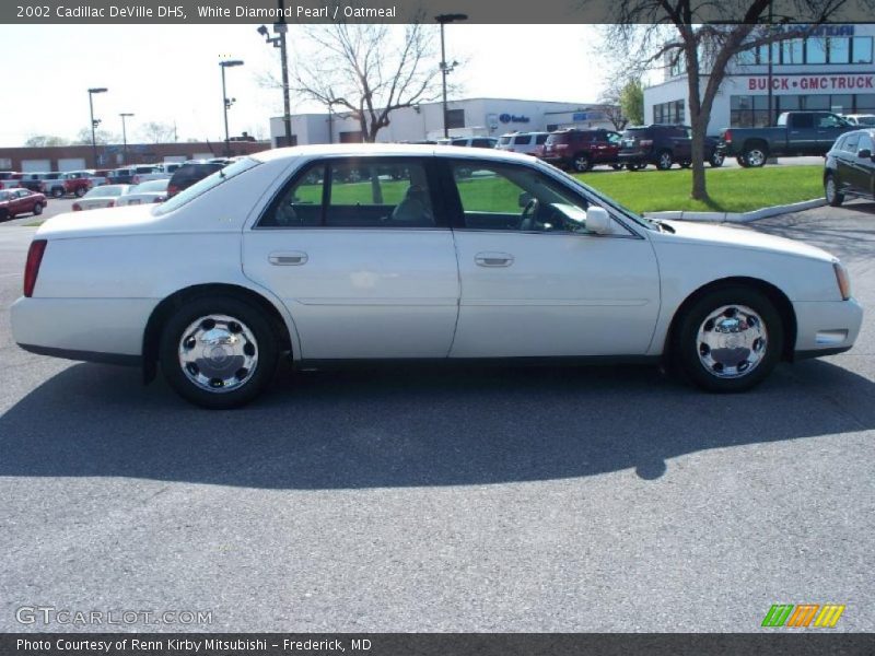 White Diamond Pearl / Oatmeal 2002 Cadillac DeVille DHS
