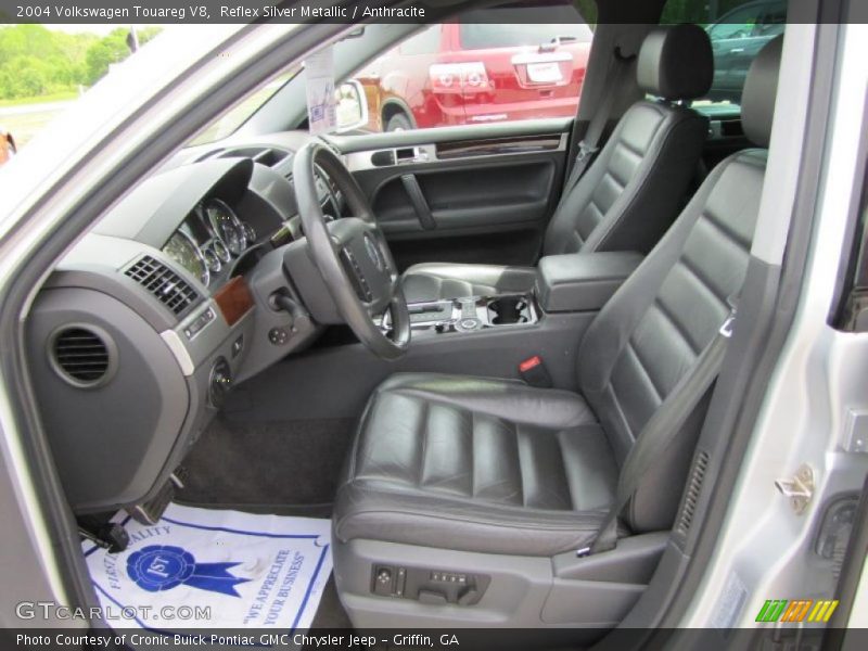 Reflex Silver Metallic / Anthracite 2004 Volkswagen Touareg V8