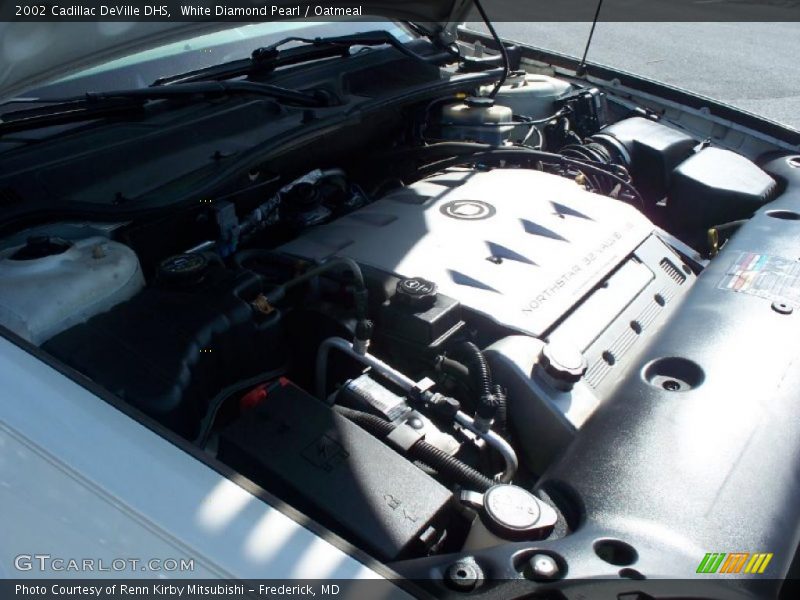 White Diamond Pearl / Oatmeal 2002 Cadillac DeVille DHS
