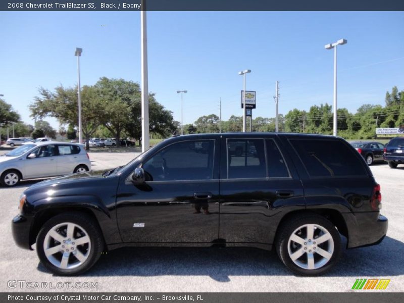 Black / Ebony 2008 Chevrolet TrailBlazer SS