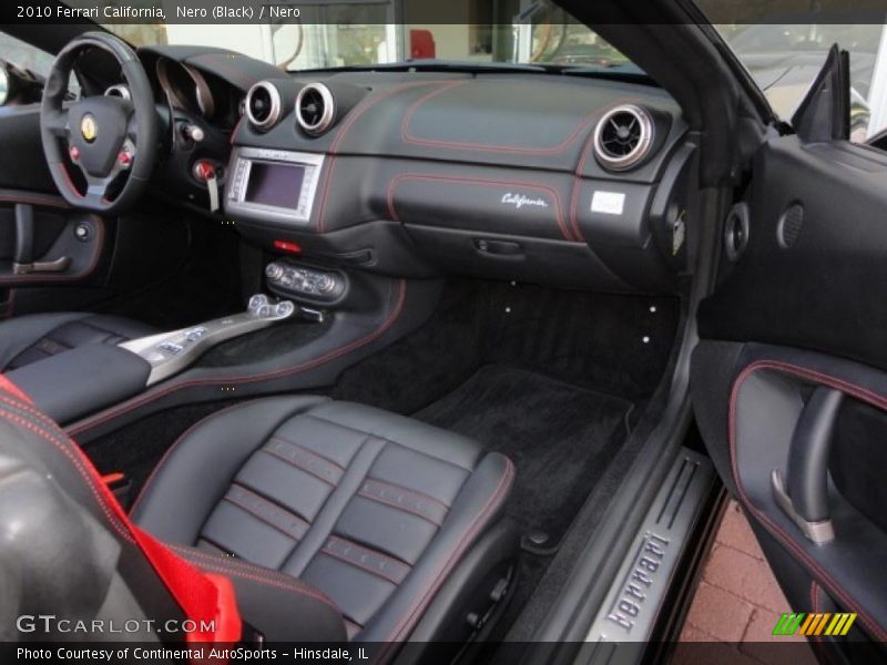 Dashboard of 2010 California 