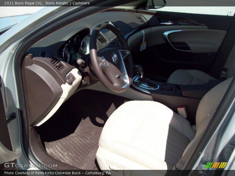  2011 Regal CXL Cashmere Interior