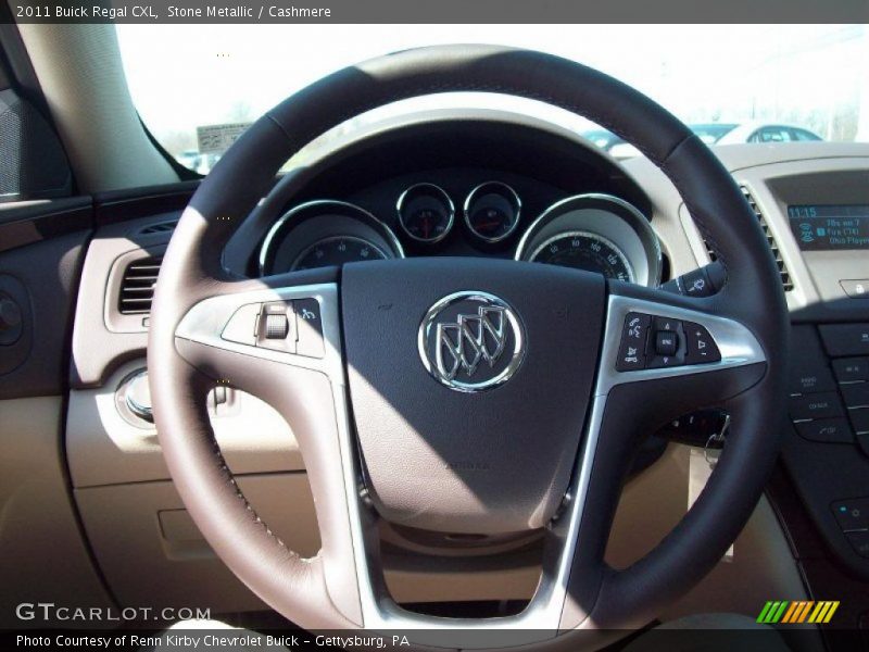  2011 Regal CXL Steering Wheel