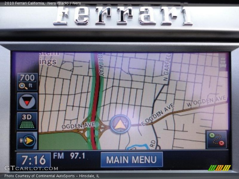Navigation of 2010 California 
