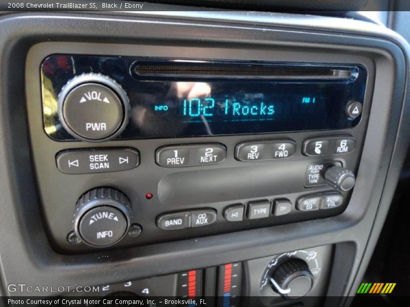 Controls of 2008 TrailBlazer SS