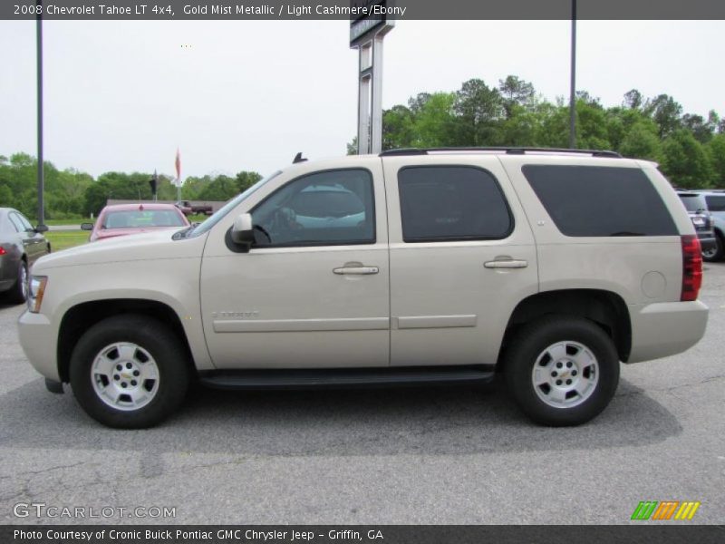 Gold Mist Metallic / Light Cashmere/Ebony 2008 Chevrolet Tahoe LT 4x4