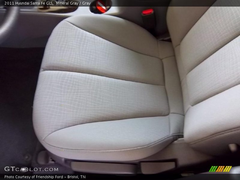 Mineral Gray / Gray 2011 Hyundai Santa Fe GLS