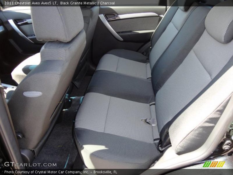  2011 Aveo Aveo5 LT Charcoal Interior