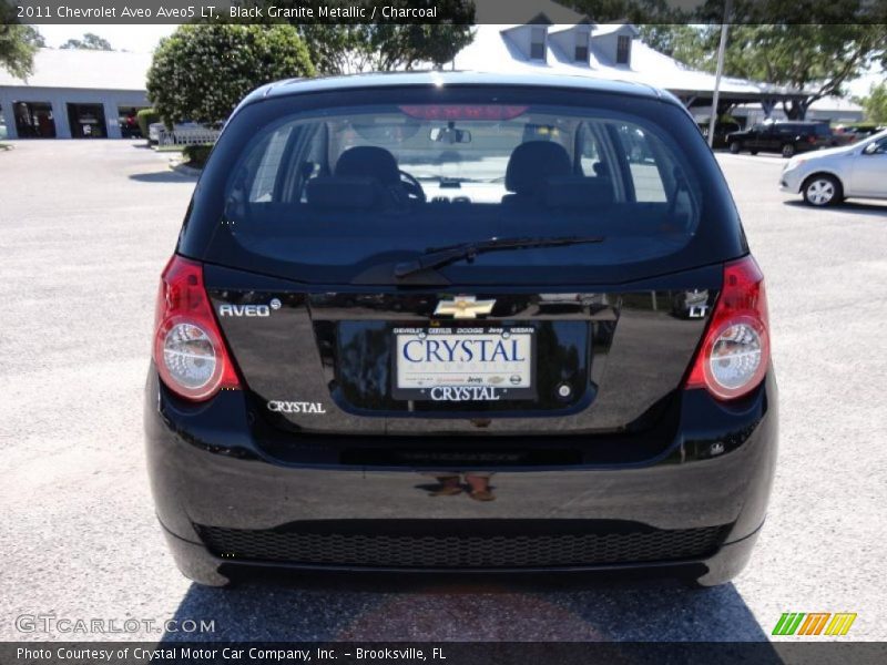Black Granite Metallic / Charcoal 2011 Chevrolet Aveo Aveo5 LT