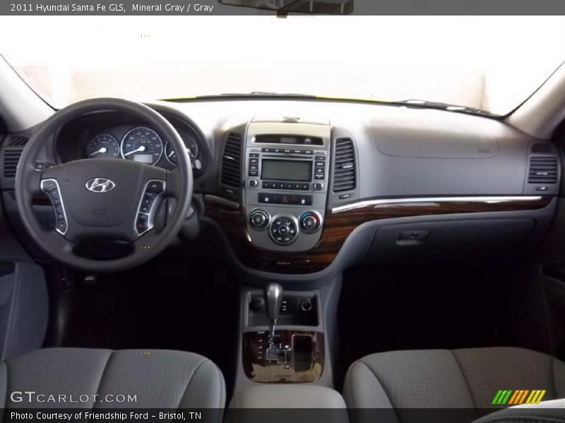 Dashboard of 2011 Santa Fe GLS