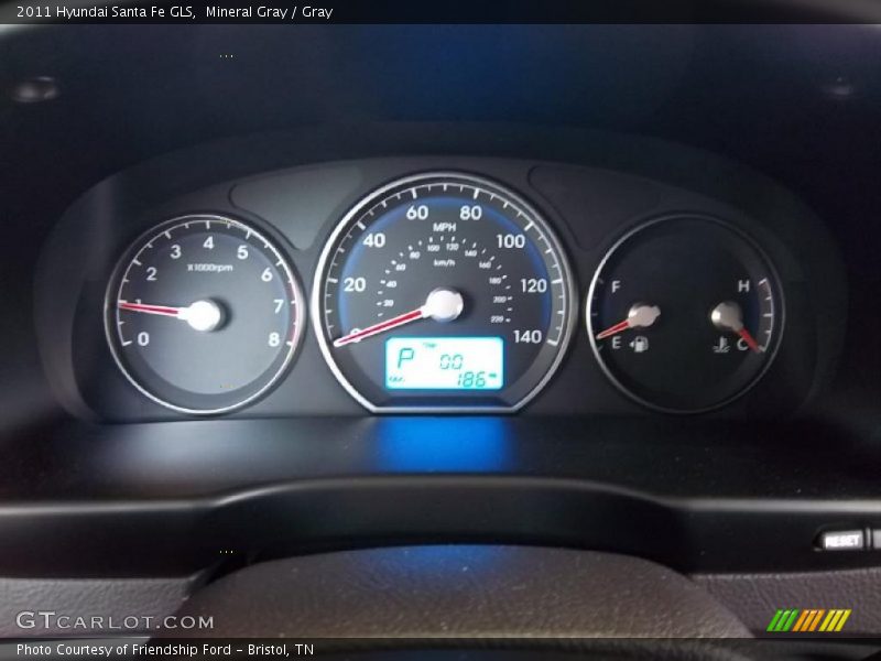  2011 Santa Fe GLS GLS Gauges