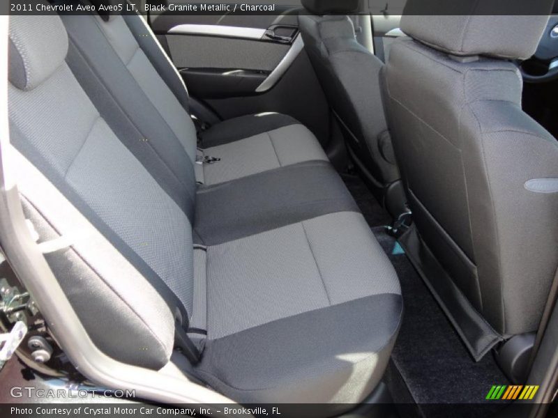 Black Granite Metallic / Charcoal 2011 Chevrolet Aveo Aveo5 LT