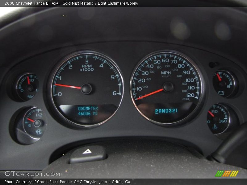  2008 Tahoe LT 4x4 LT 4x4 Gauges
