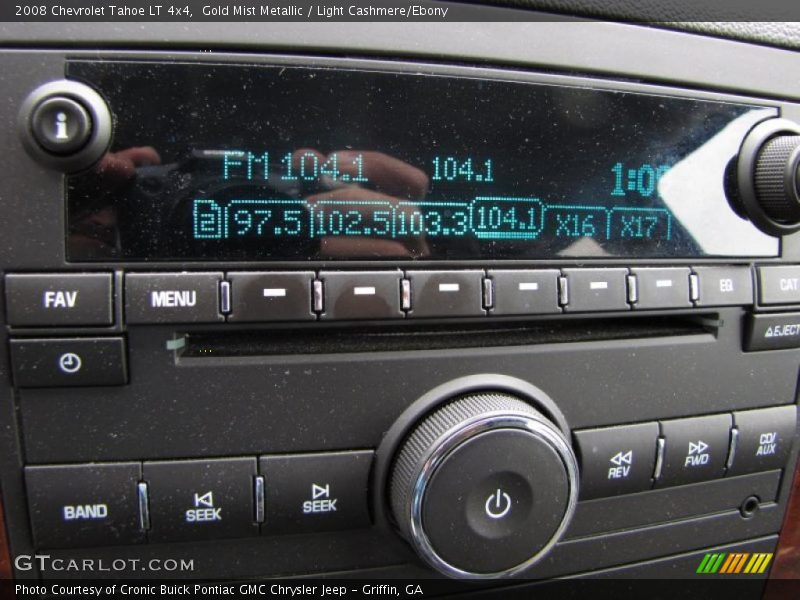 Controls of 2008 Tahoe LT 4x4