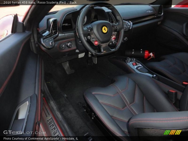  2010 458 Italia Black Interior