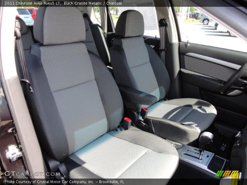  2011 Aveo Aveo5 LT Charcoal Interior