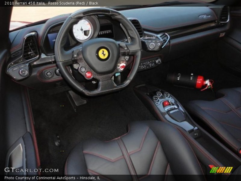Black Interior - 2010 458 Italia 
