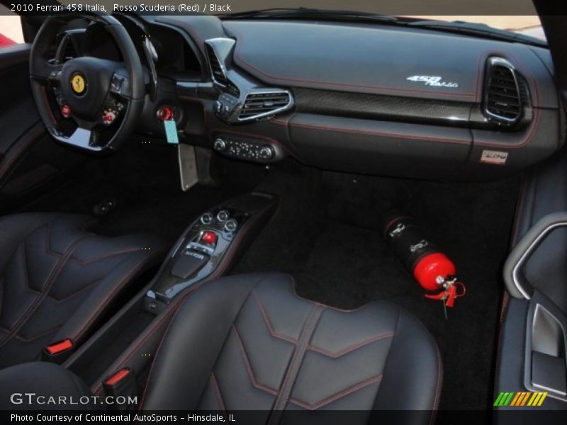 Dashboard of 2010 458 Italia