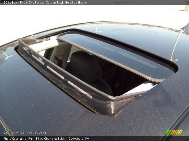 Carbon Black Metallic / Ebony 2011 Buick Regal CXL Turbo