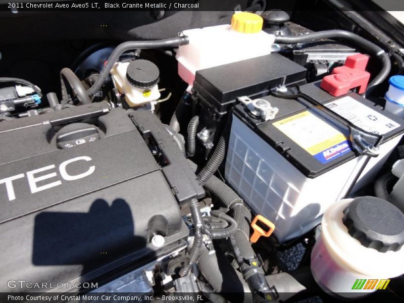  2011 Aveo Aveo5 LT Engine - 1.6 Liter DOHC 16-Valve VVT ECOTEC 4 Cylinder