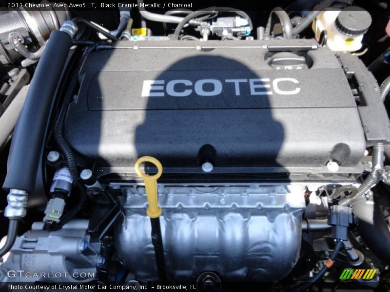  2011 Aveo Aveo5 LT Engine - 1.6 Liter DOHC 16-Valve VVT ECOTEC 4 Cylinder