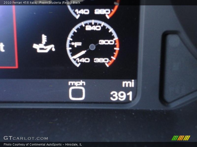  2010 458 Italia Italia Gauges