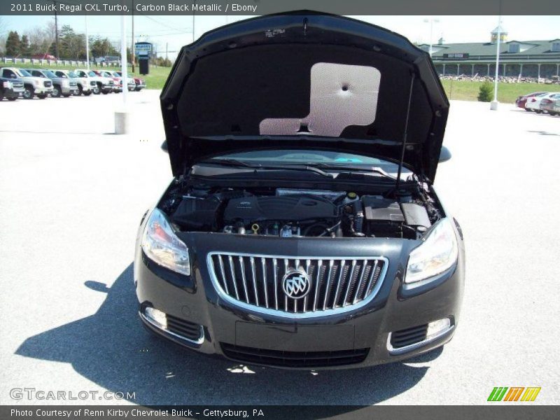 Carbon Black Metallic / Ebony 2011 Buick Regal CXL Turbo