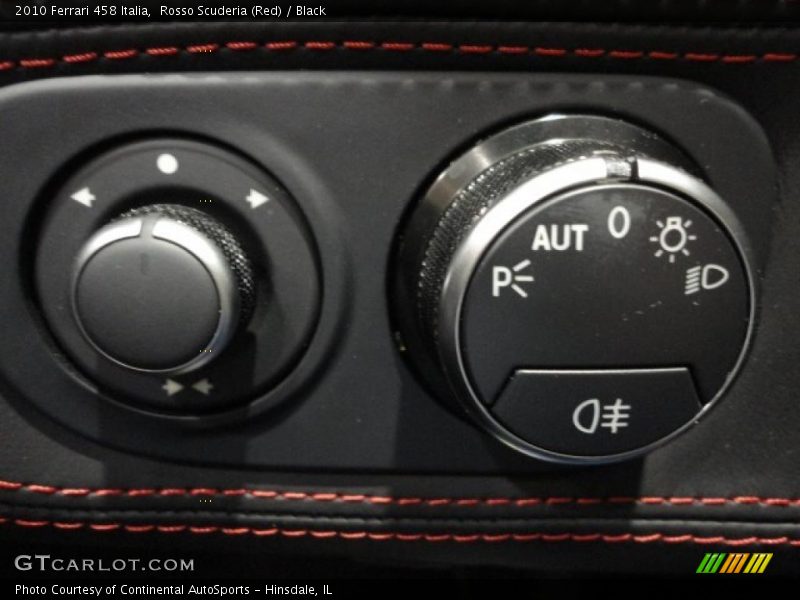 Controls of 2010 458 Italia