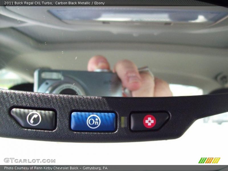 Carbon Black Metallic / Ebony 2011 Buick Regal CXL Turbo