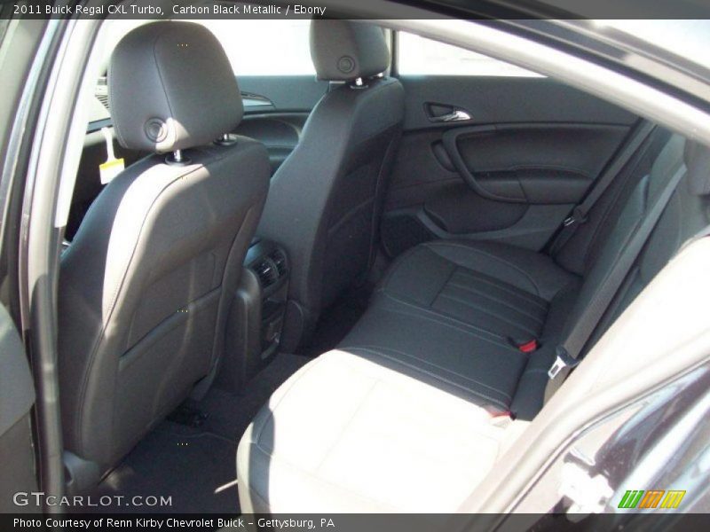Carbon Black Metallic / Ebony 2011 Buick Regal CXL Turbo