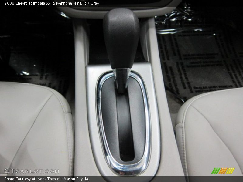Silverstone Metallic / Gray 2008 Chevrolet Impala SS