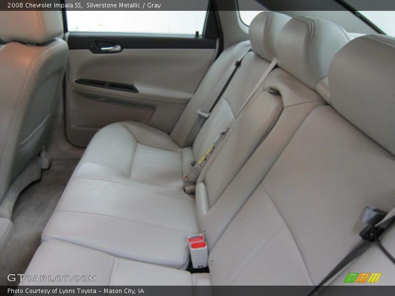 Silverstone Metallic / Gray 2008 Chevrolet Impala SS