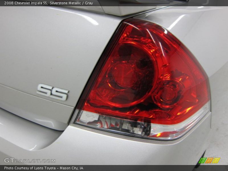 Silverstone Metallic / Gray 2008 Chevrolet Impala SS