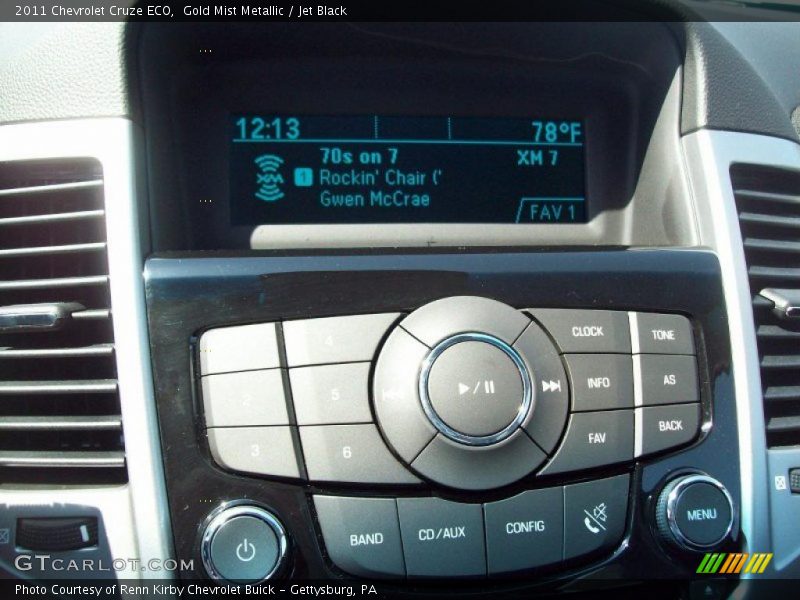 Controls of 2011 Cruze ECO