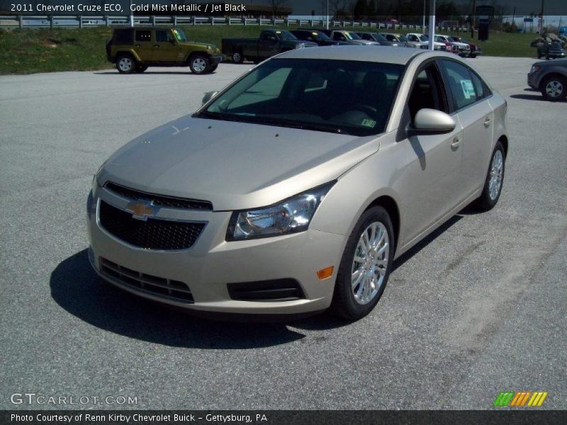 Front 3/4 View of 2011 Cruze ECO