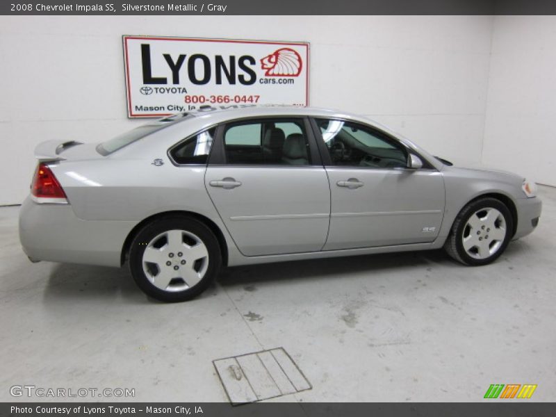 Silverstone Metallic / Gray 2008 Chevrolet Impala SS