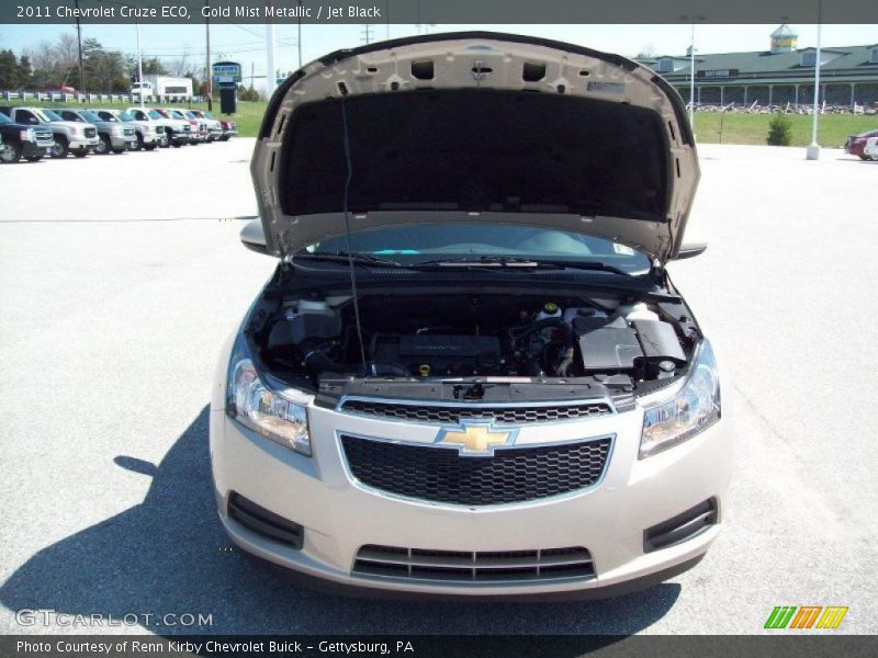 Gold Mist Metallic / Jet Black 2011 Chevrolet Cruze ECO