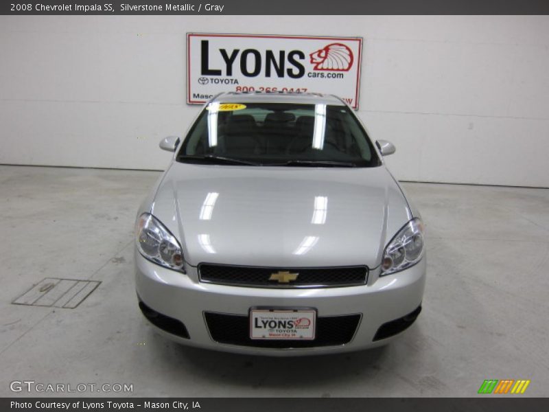 Silverstone Metallic / Gray 2008 Chevrolet Impala SS