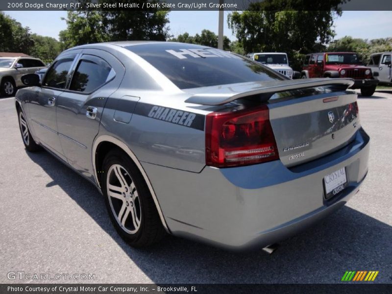 Silver Steel Metallic / Dark Slate Gray/Light Graystone 2006 Dodge Charger R/T