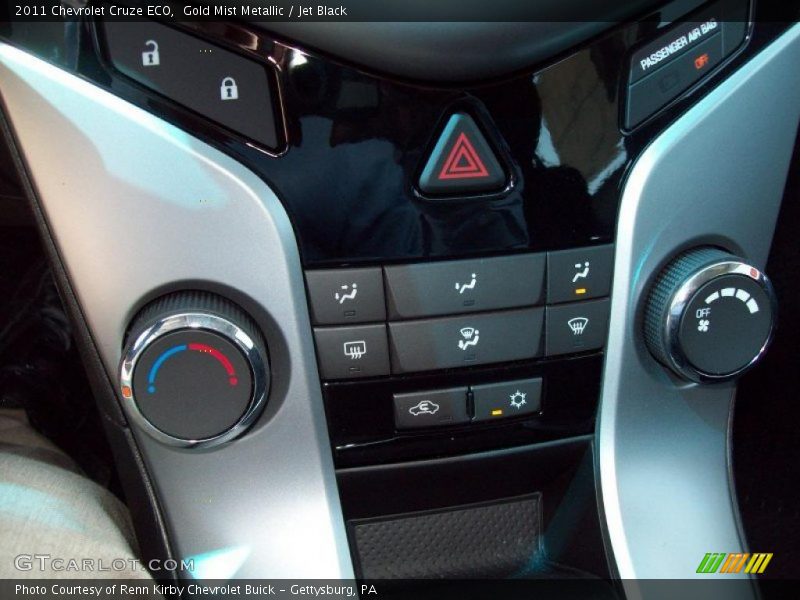 Controls of 2011 Cruze ECO