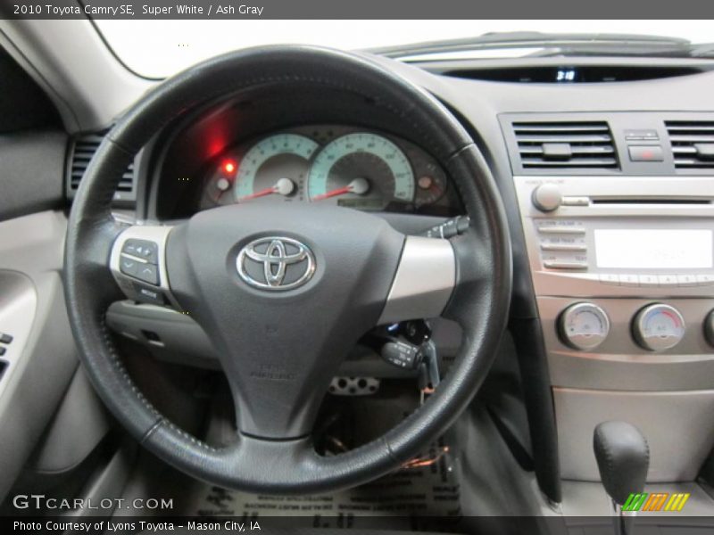 Super White / Ash Gray 2010 Toyota Camry SE