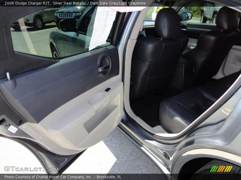 Silver Steel Metallic / Dark Slate Gray/Light Graystone 2006 Dodge Charger R/T