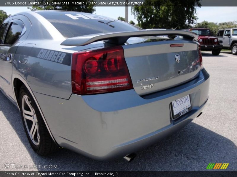 Silver Steel Metallic / Dark Slate Gray/Light Graystone 2006 Dodge Charger R/T
