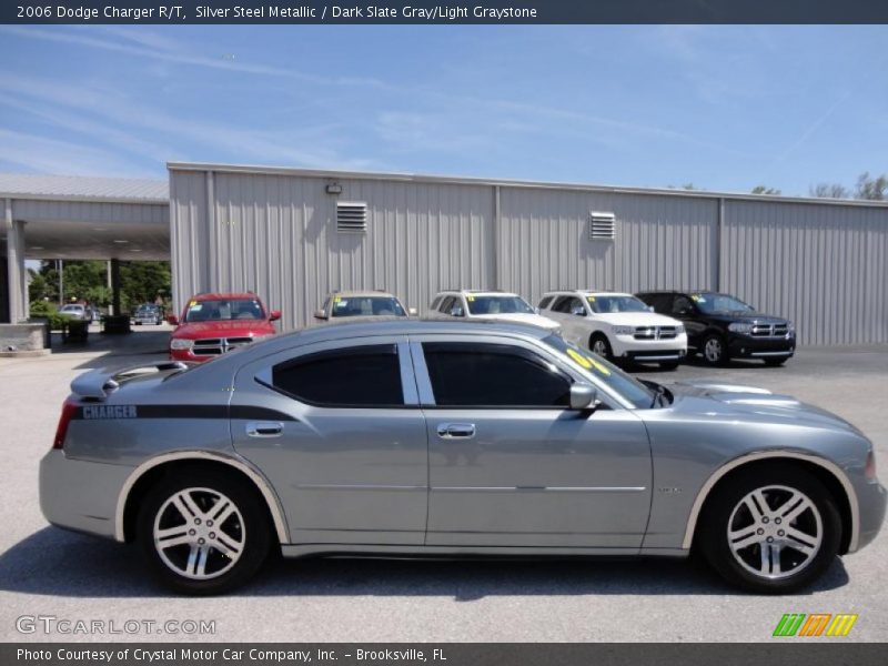 Silver Steel Metallic / Dark Slate Gray/Light Graystone 2006 Dodge Charger R/T